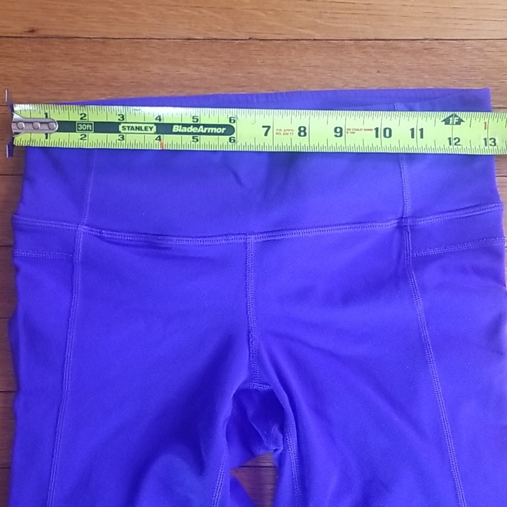 Athleta Bright Blue Capris - Picture 6 of 7